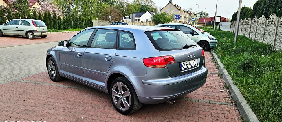 Audi A3 cena 18700 przebieg: 188000, rok produkcji 2007 z Chojnów małe 277